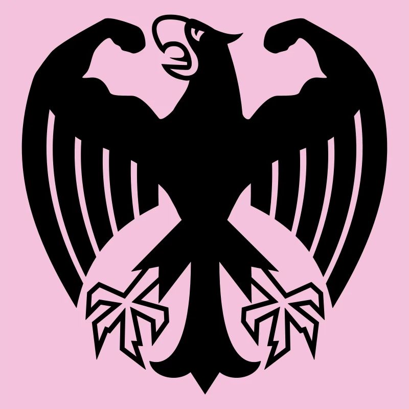 Fitness eagle with muscles