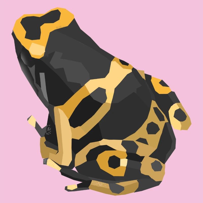 Hummelfrosch Geometrisches Design