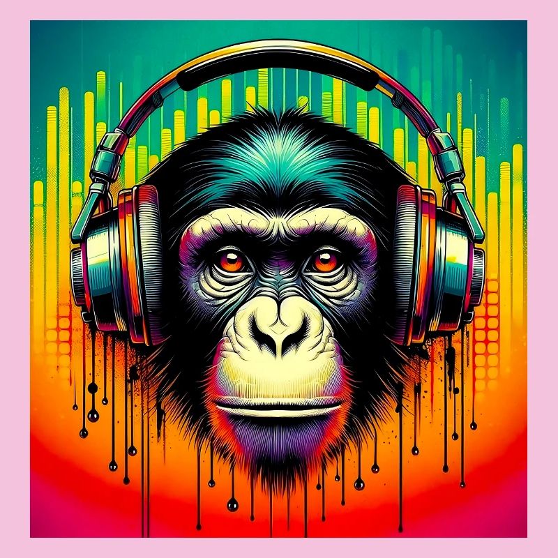 Schimpansen-Affe