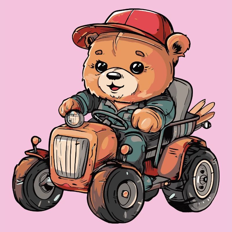 Bear Tractor Farmer