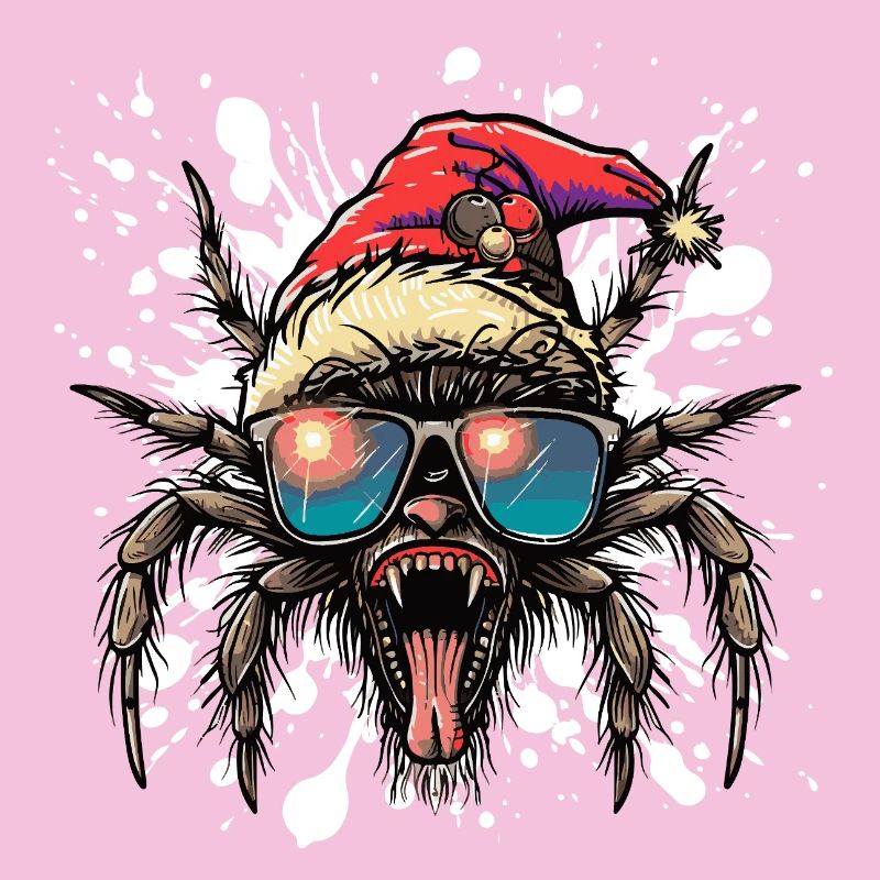 Tarentule Noël drôle