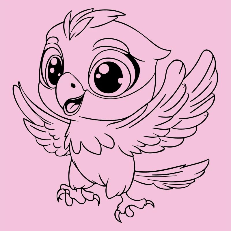 »Aria« the Eagle Child in a Dancing Pose