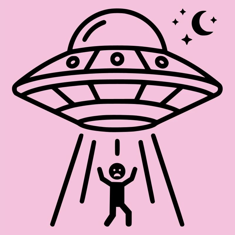 UFO Abduction | Funny Alien Design