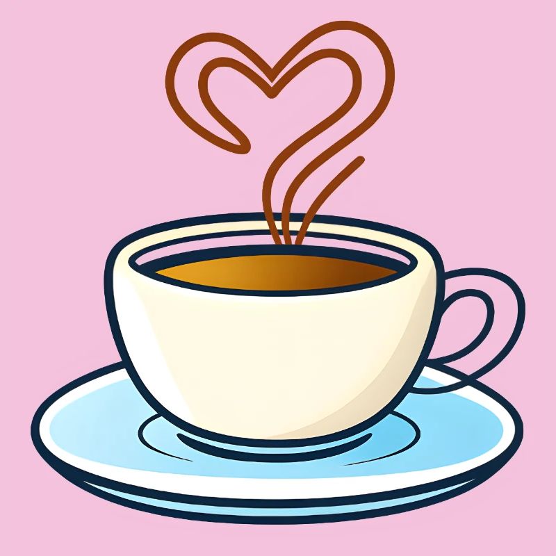 Heart Shape Coffee Magic