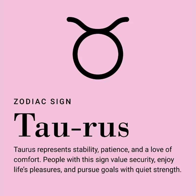Taurus - Zodiac sign