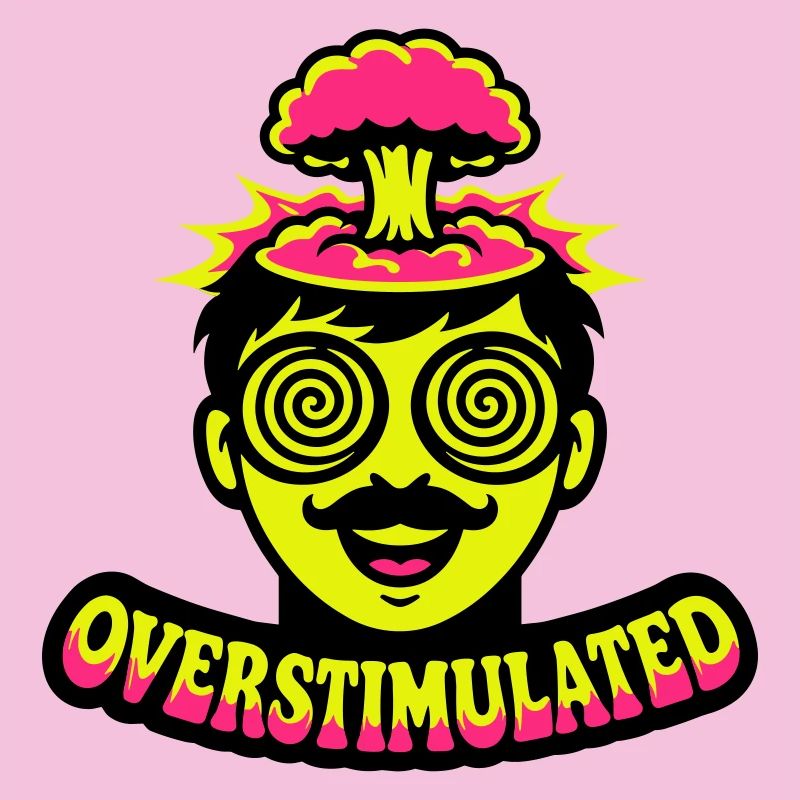 Overstimulated Neon Head