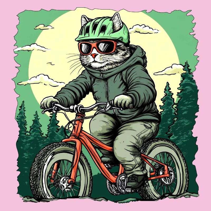 Cat Biker / Velo Kitten
