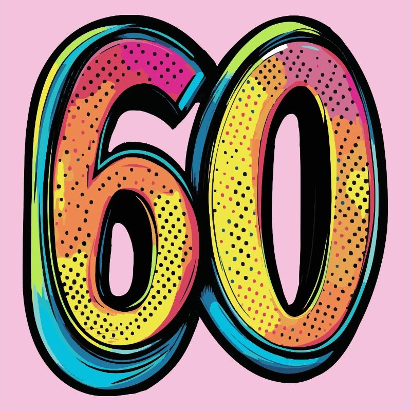 60 Nombre Coloré