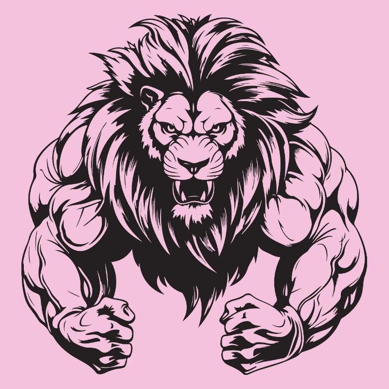 Muscles Lion