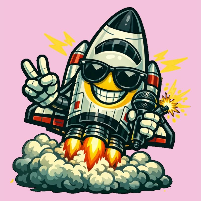 Canard Fusée Spatiale avec Micro