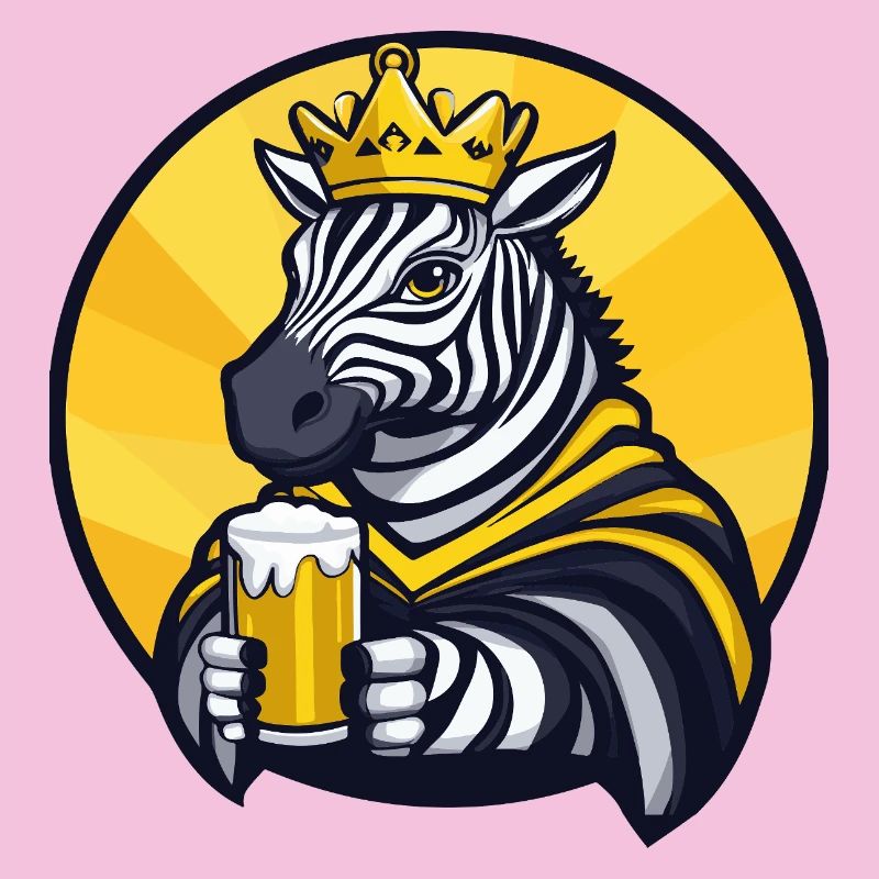 Zebra Beer Funny