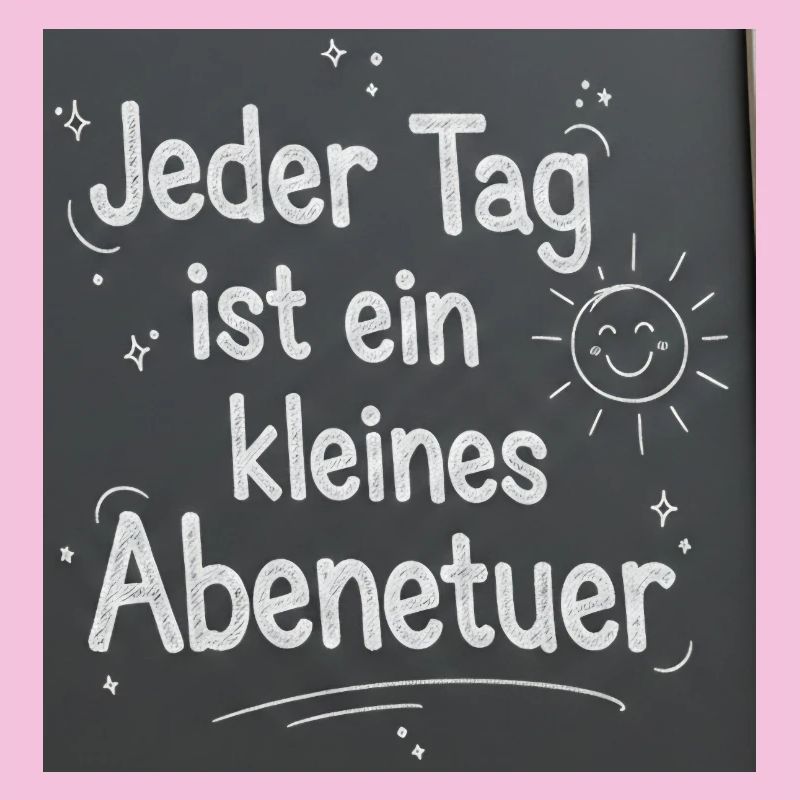 Jeder Tag ist ein kleines Abenteuer