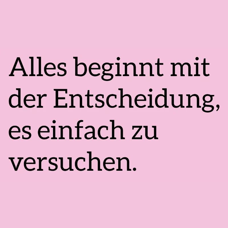 Motivierender Spruch 