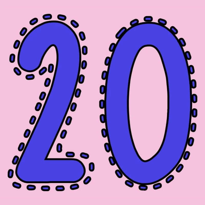 20. 20 ANS. 20e ANNIVERSAIRE. ANNIVERSAIRE 20 ANS.