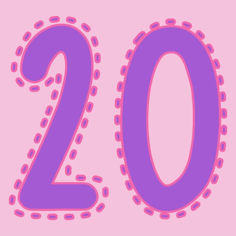 20. 20 ANS. 20e ANNIVERSAIRE. ANNIVERSAIRE 20 ANS.