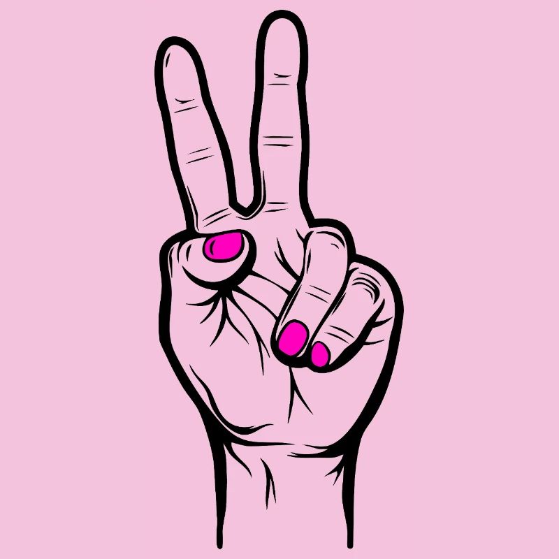 Peace Neonpink