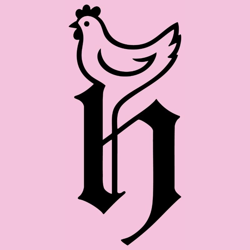 Logo Chicken black