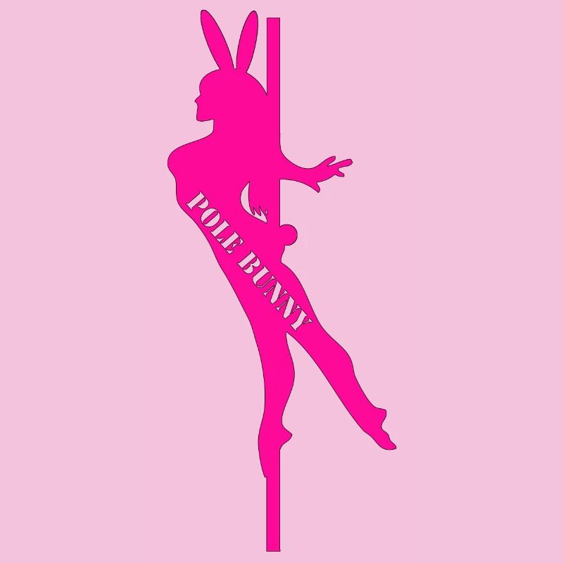 Pole Bunny Silhouette