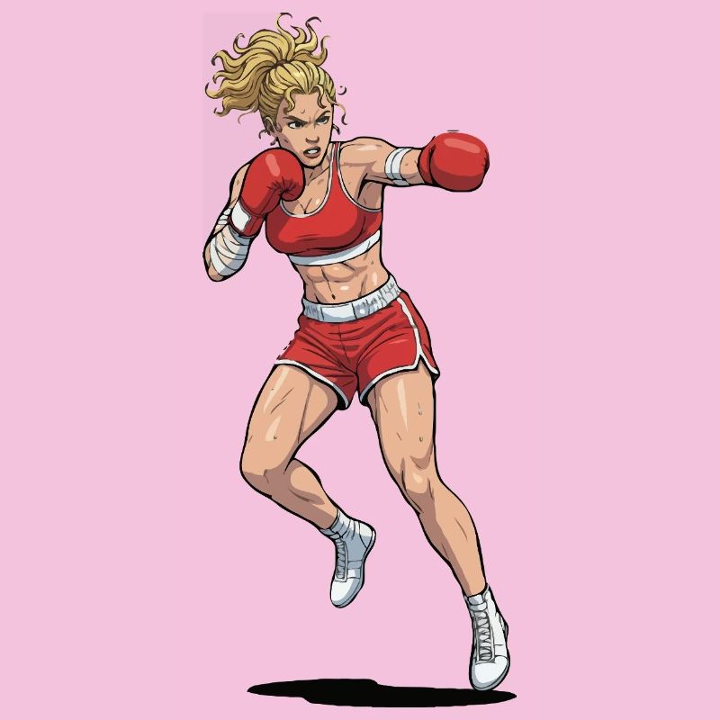 Boxer-Ehefrau