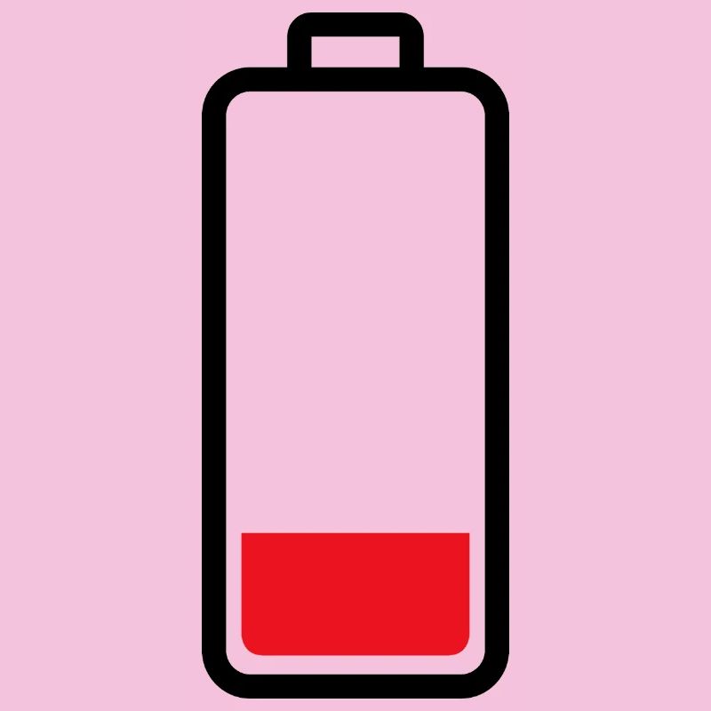schwache Batterie