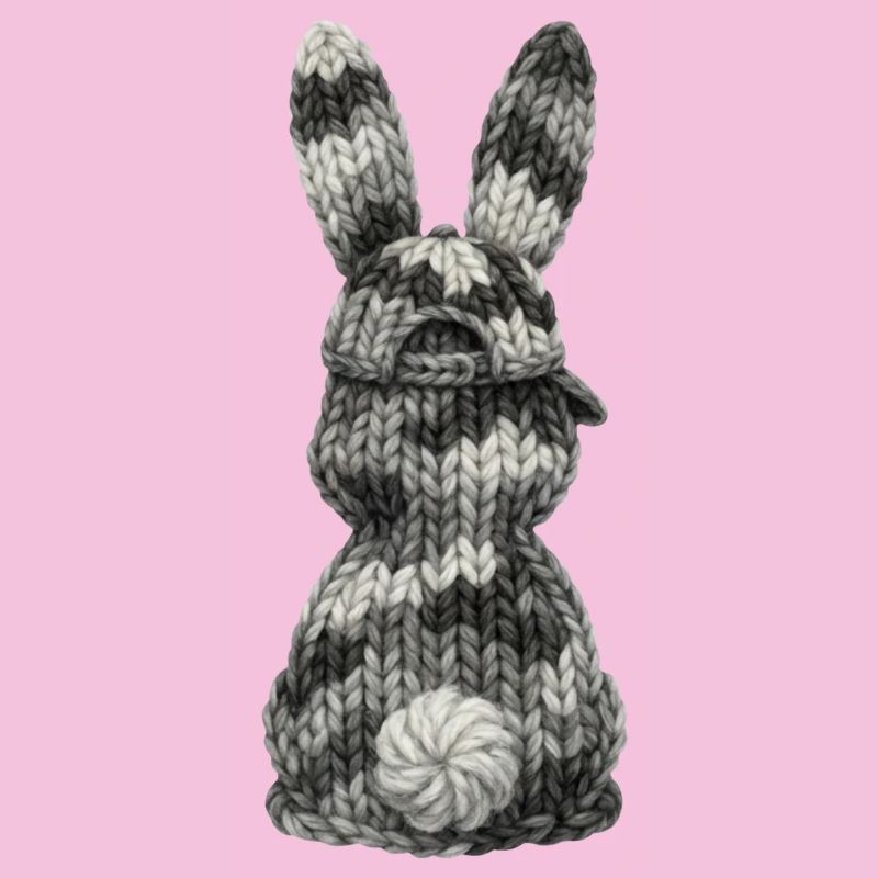 Lapin derrière le camouflage Casquette Camouflage