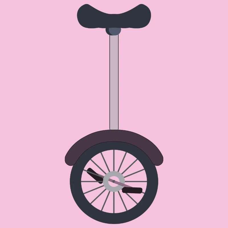 Einrad Einradfahrer