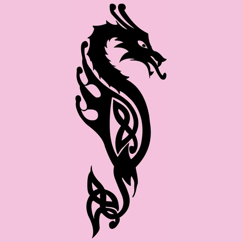 Monströse Seeschlange oder Drachenvektor