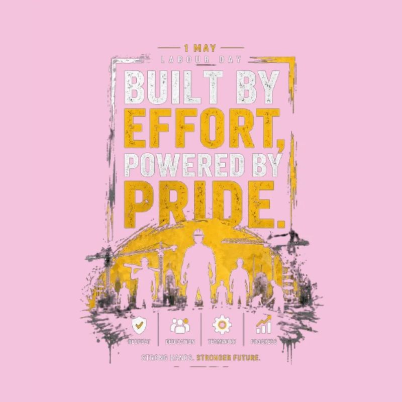 Built by Effort, Powered by Pride labord day