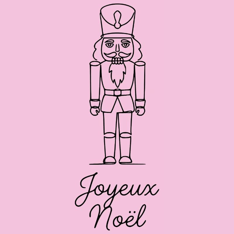 Joyeux Noel weihnachticher Nussknacker 