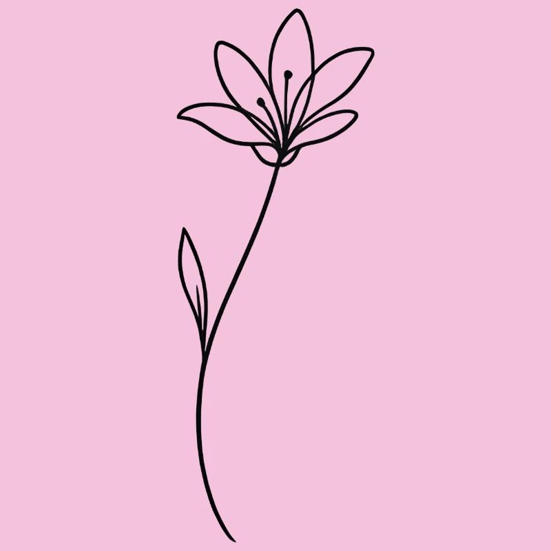 Gamme botanique Fleur Minimale