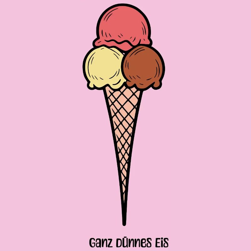 Ganz dünnes Eis