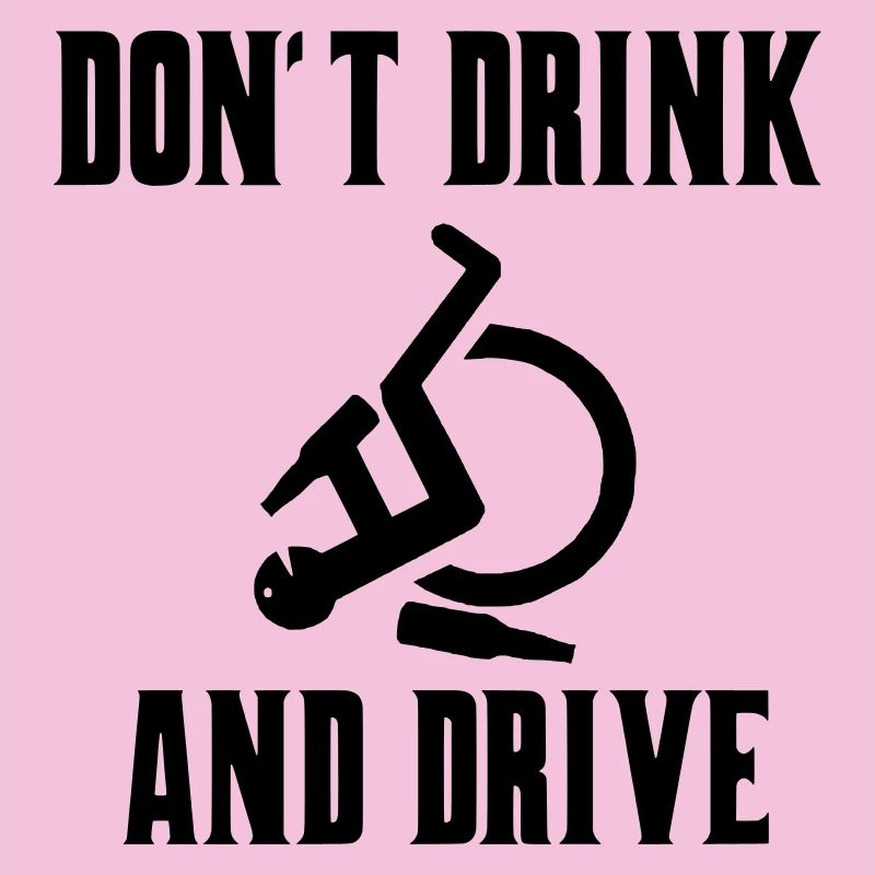 Trinken Sie nicht, wenn Sie mit Ihrem Rollstuhl herumrollen *