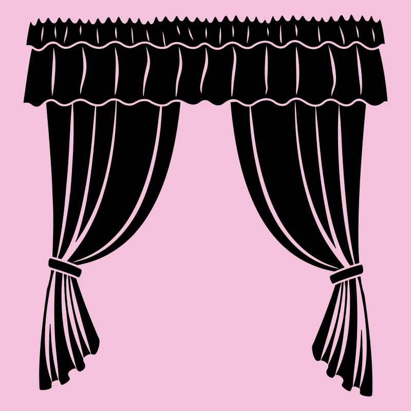Vorhänge Theater oder Geschäft