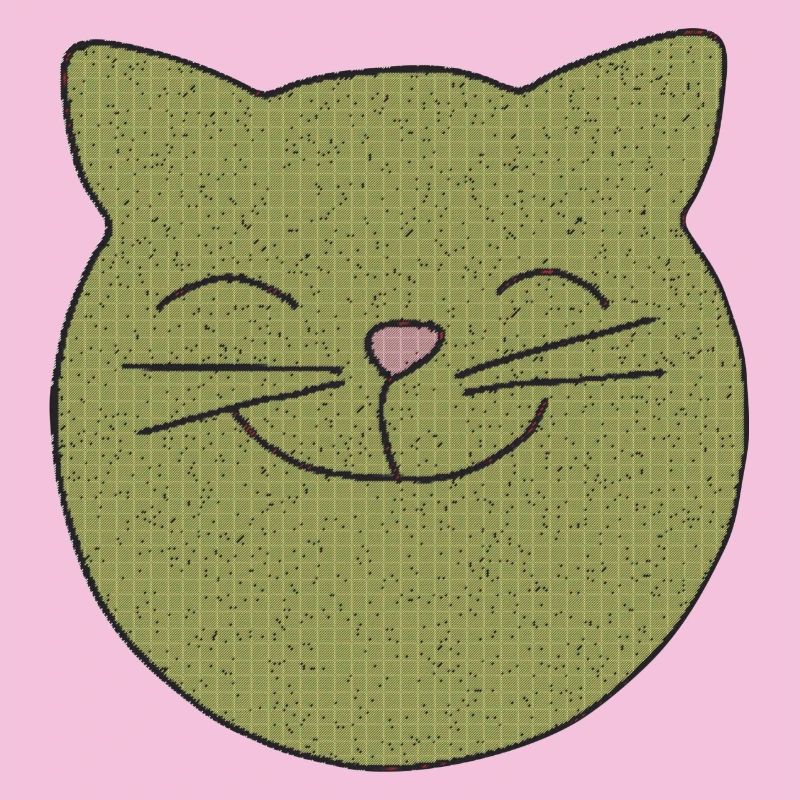 katze lacht
