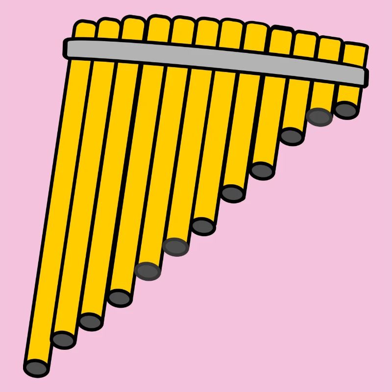 Pan flute bamboo