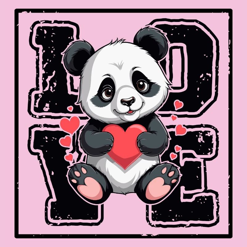 Amour du panda