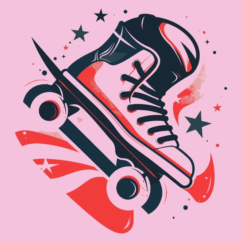 Roller Skates Drawing