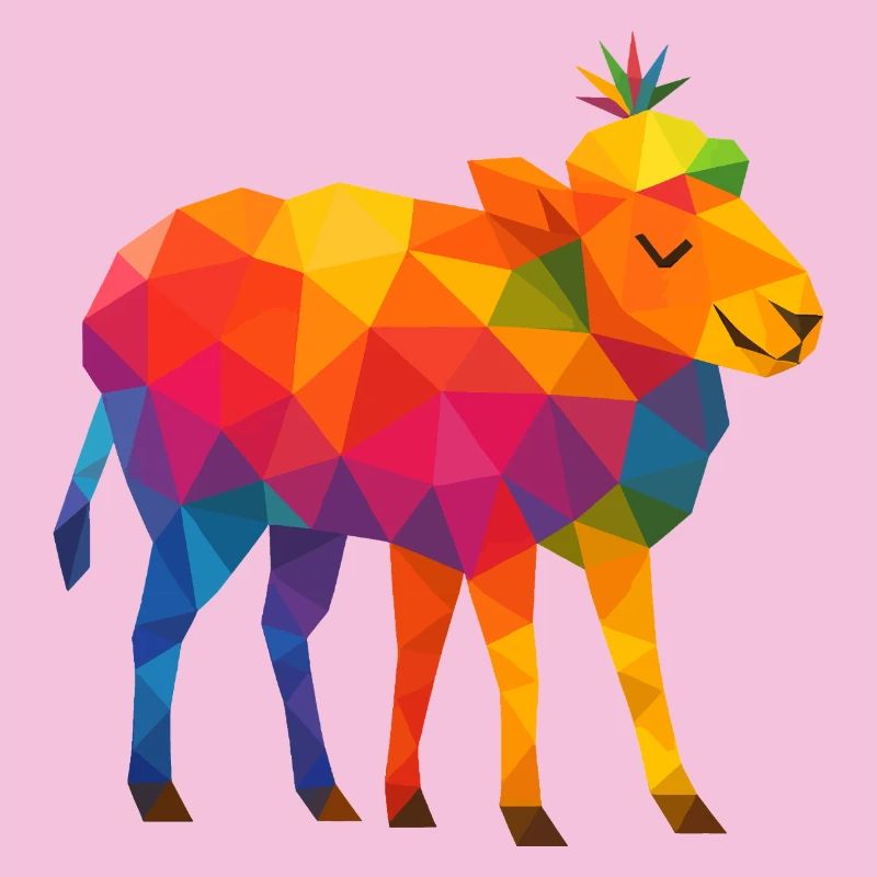 Rainbow Ship with 5 legs