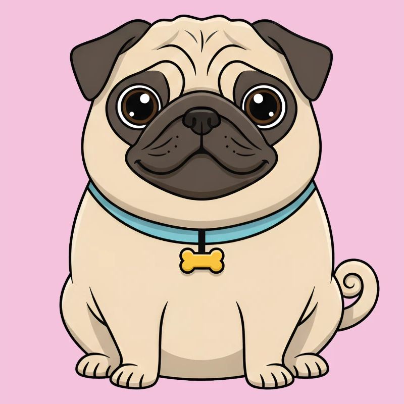 Süßer Mops