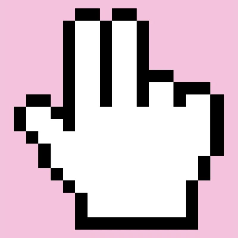 Mouse hand 2 fingers