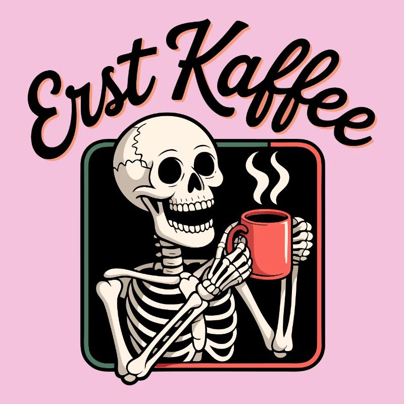 Premier squelette de café