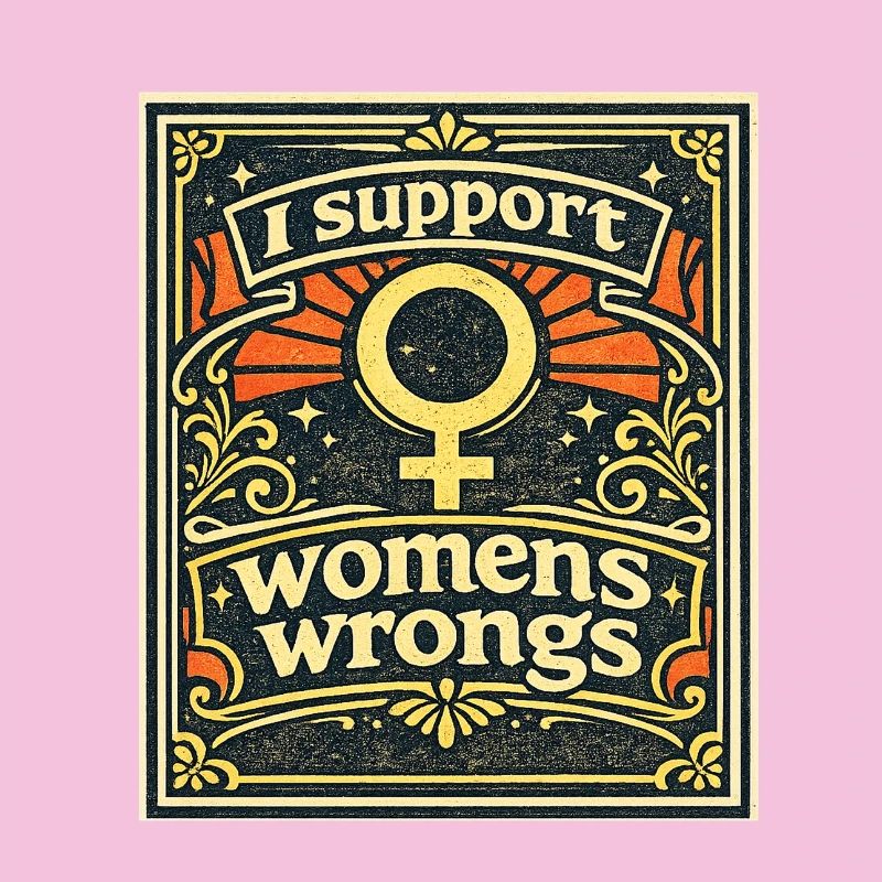 Support Women's Rights Emblem