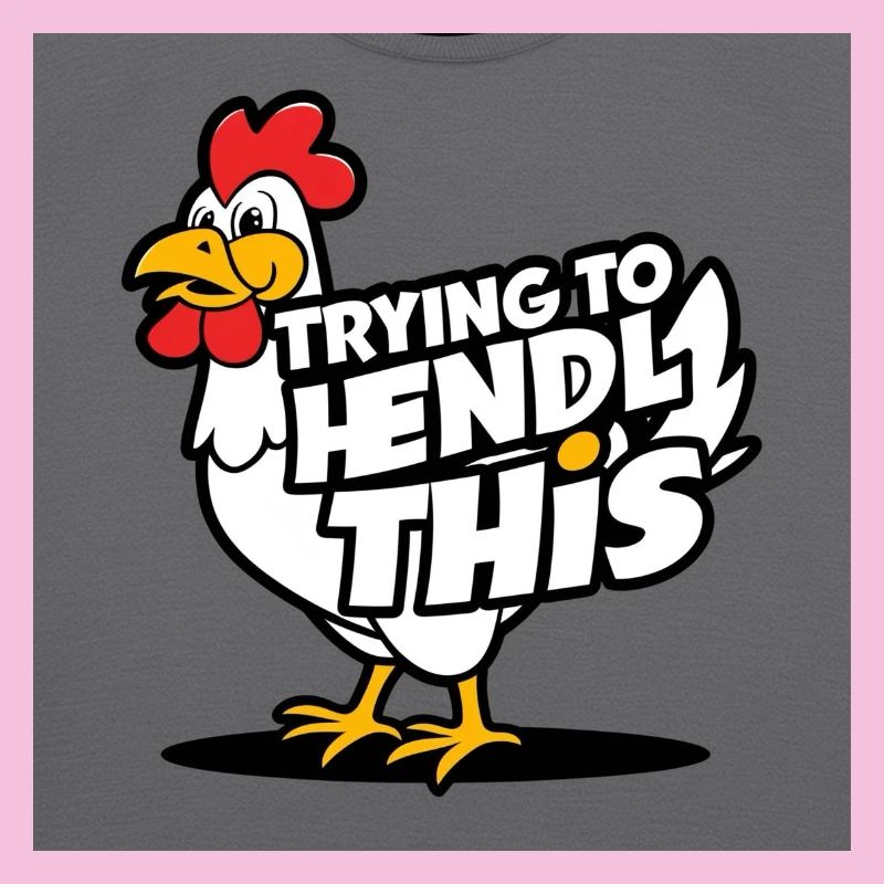 Comic Chicken « Essayer de faire ça »