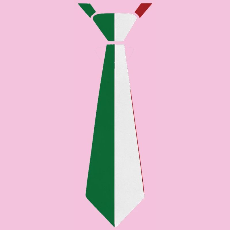 Cravate Italie – Conception du drapeau