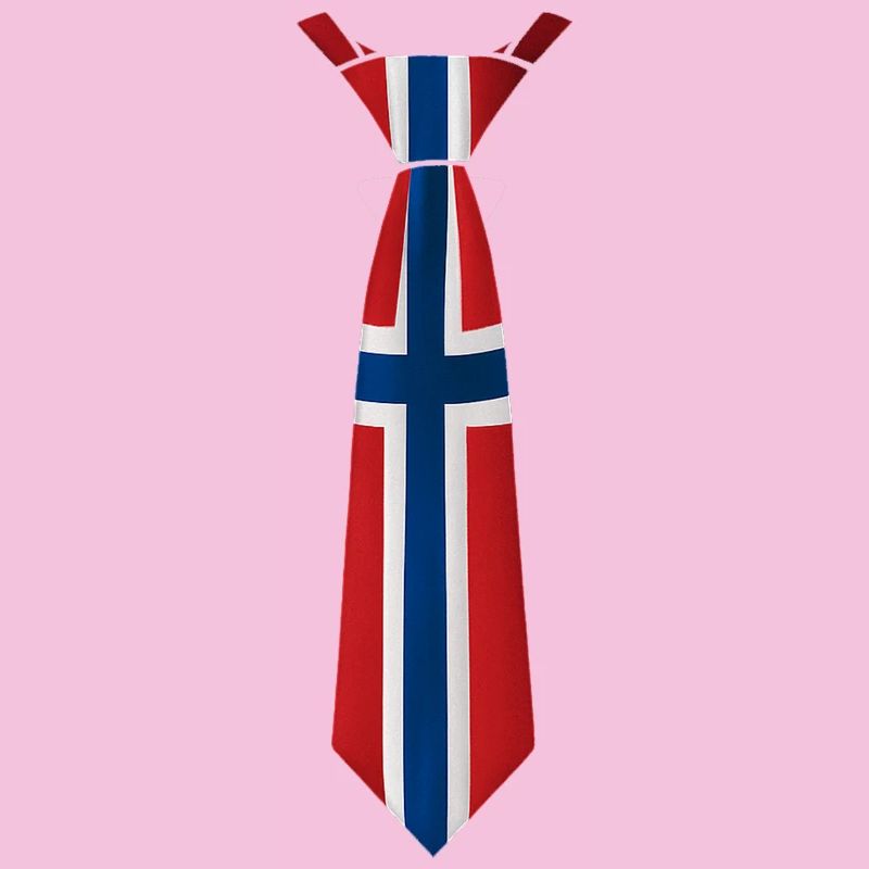 Norway Tie – Flag Design