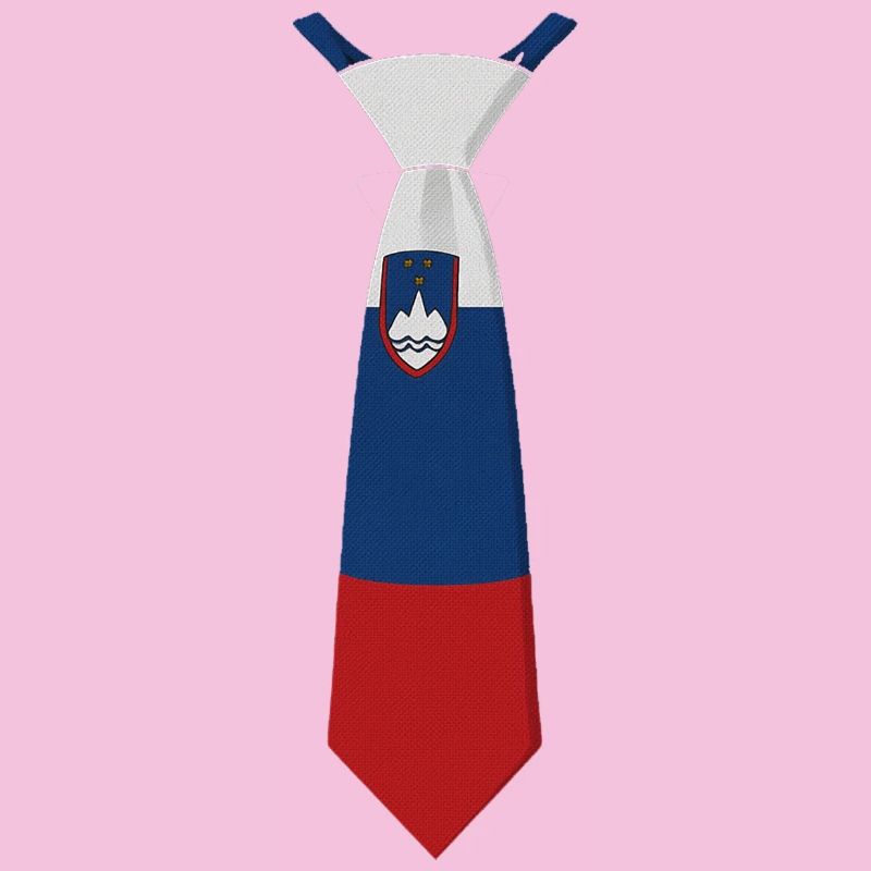 Slovenia Tie – Flaggendesign