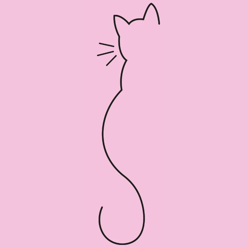 Silhouette de chats