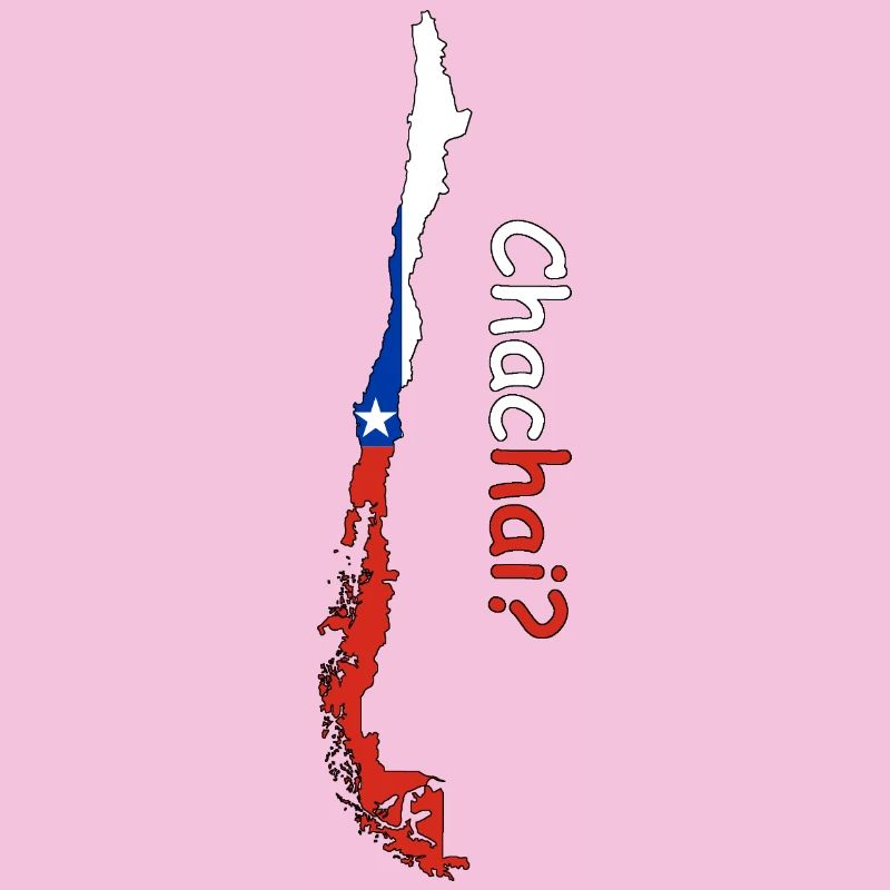 Drapeau Chili Silhouette
