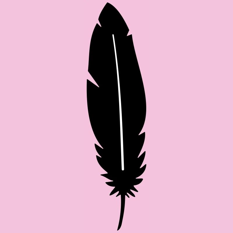 Silhouette de plumes