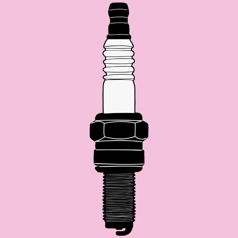 Spark plug filled